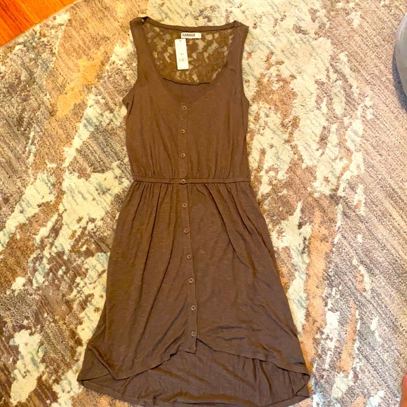 Never worn high low button down dress - Picture 1 of 7